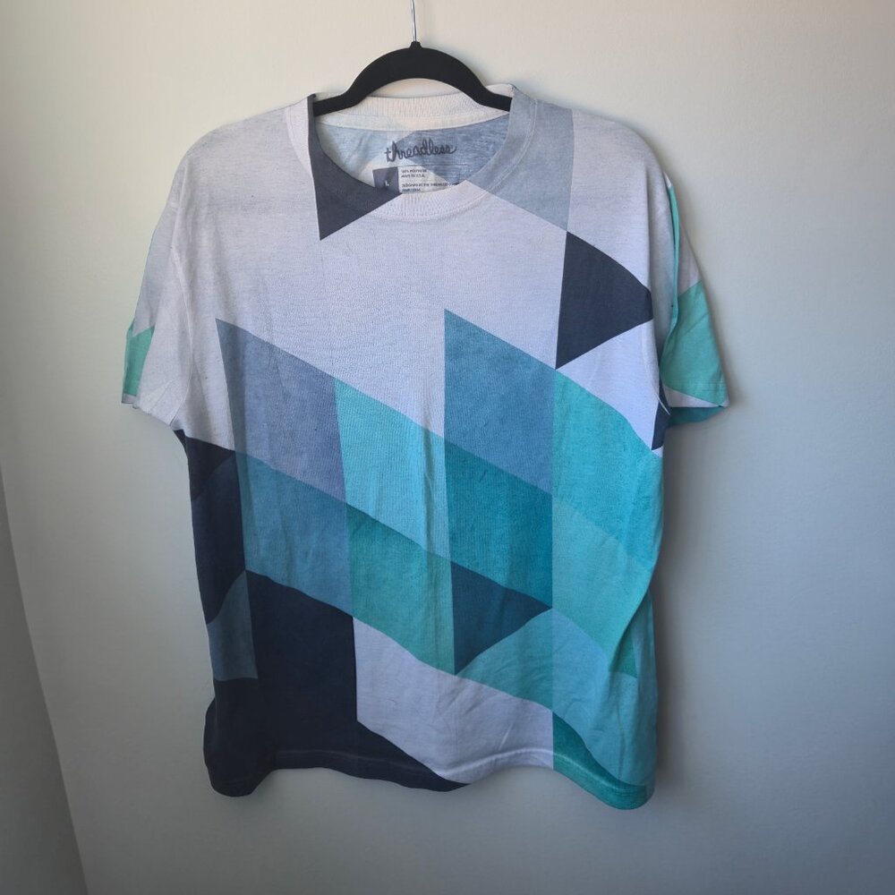 Threadless All Over Print Geometric Sublimated Tee